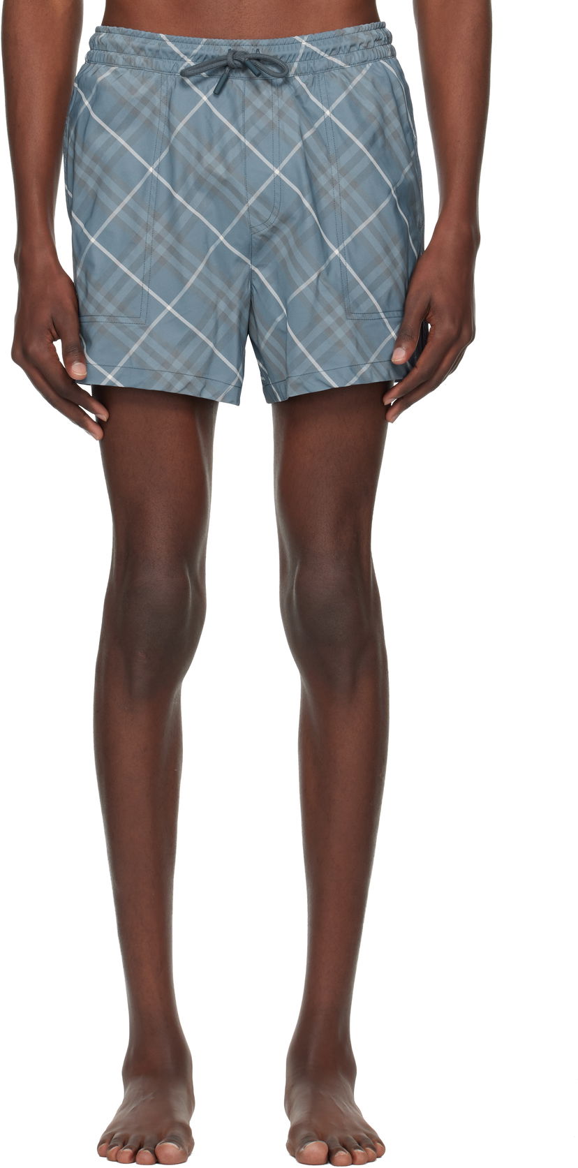 Купальники Burberry Burberry Check Swim Shorts Синій | 8110726