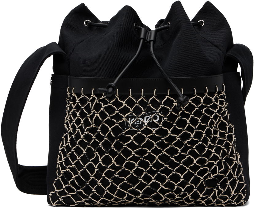 Сумочка KENZO Kenzo 'KENZOAMA' Bucket Bag чорний | FF52SA619B05