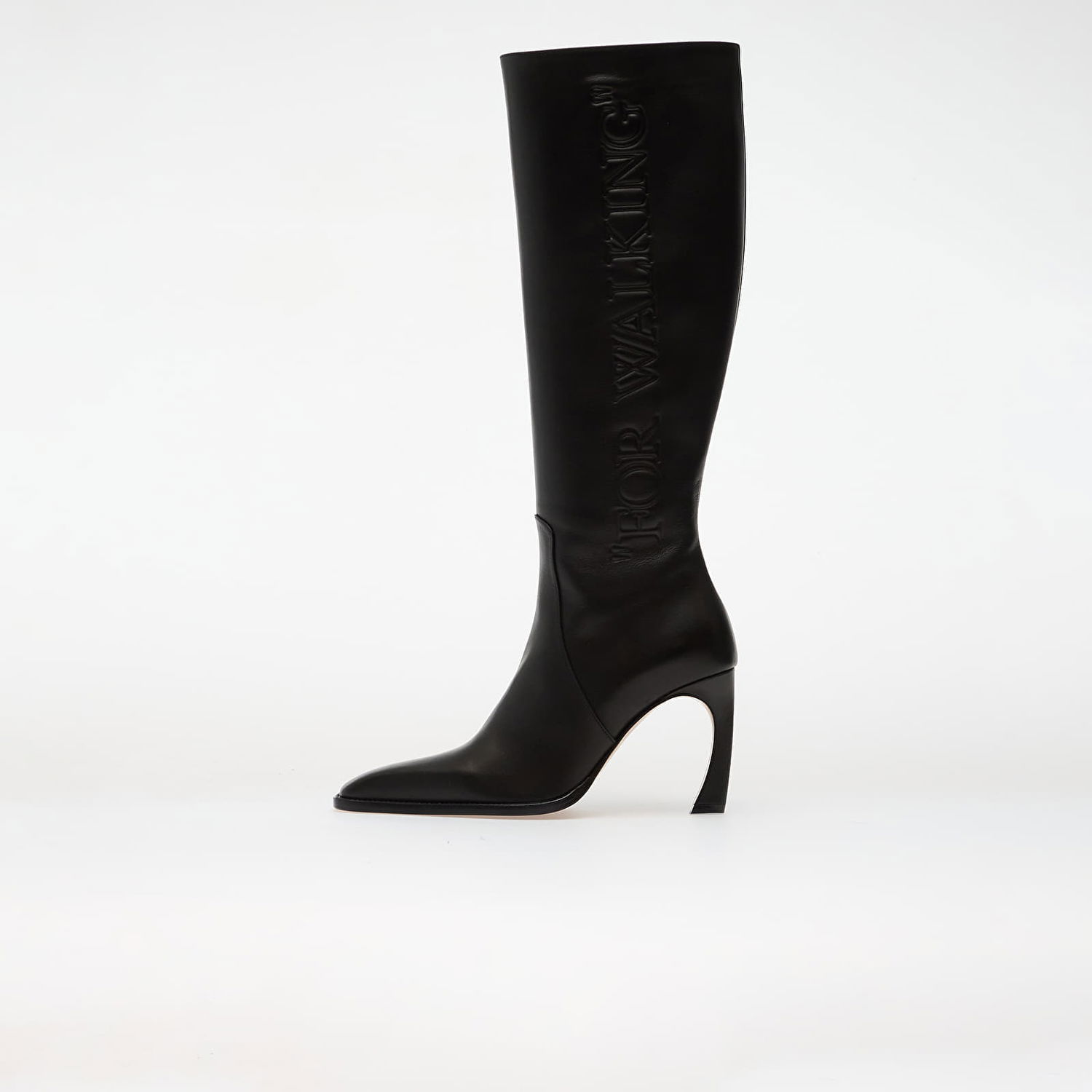 Кросівки та взуття Off-White For Walking Loop Boot Black/ White чорний | OWIE04LF25LEA0011001, 0