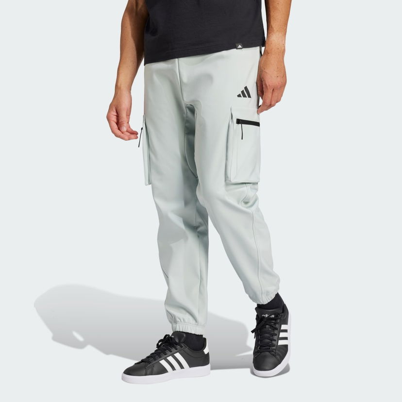 Штани карго adidas Performance City Escape Premium Cargo Trousers Зелений | JF3286