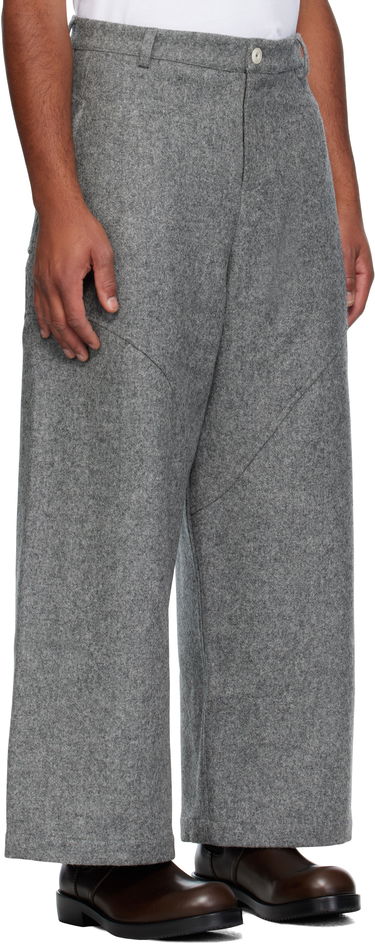 Штани sage NATION SAGE NATION Wool Carpenter Trousers Сірий | S039 CARPENTER TROUSER WOOL MA, 1