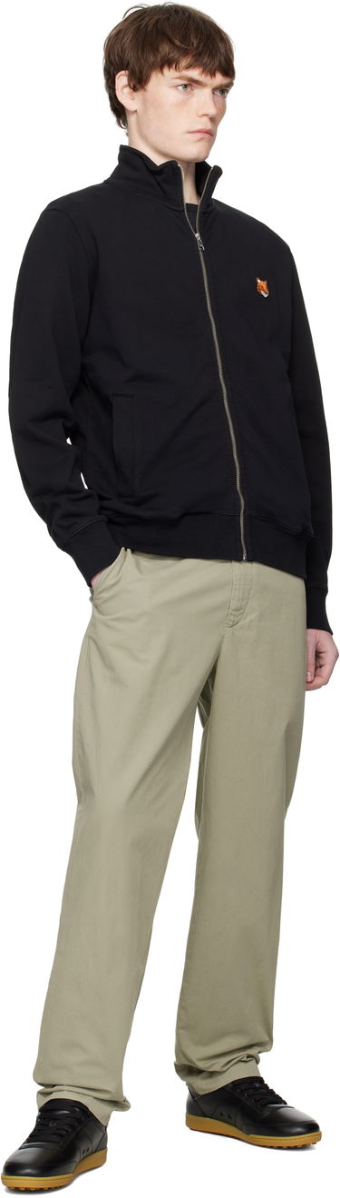 Світшоти MAISON KITSUNÉ Fox Head Patch Fullzip Regular Sweatshirt чорний | PM02134KM0340, 3