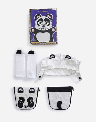Дорожня сумка Dolce & Gabbana Dolce & Gabbana Panda Baby Carrier Cover Set Сірий | LCJA09G7QUBS9000, 0