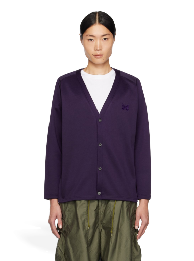 Cветр Needles V-Neck Cardigan Фіолетовий | NS257