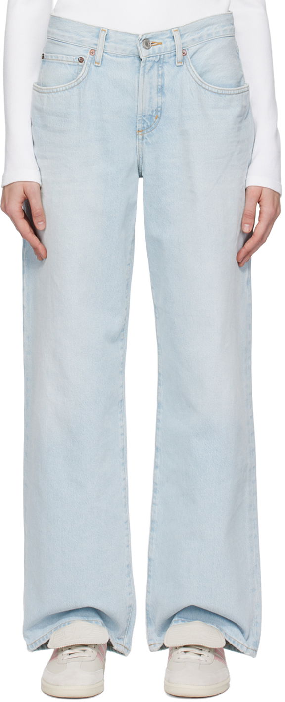 Джинси AGOLDE Fusion Jeans Синій | A9122-1141