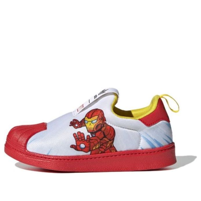 Одяг adidas Originals Marvel x Superstar 360 Iron Man білий | FX4880