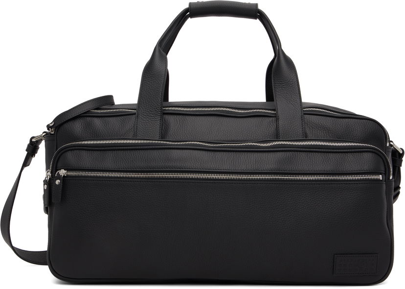 Дорожня сумка Maison Margiela MM6 Maison Margiela Leather Travel Duffle чорний | SB6WI0006 P8326