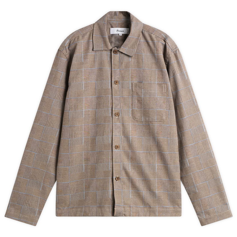Сорочка Palmes Glen Overshirt бежевий | P30-0042-121