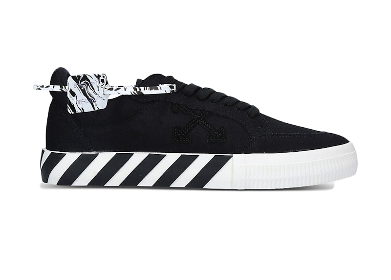 Кросівки та взуття Off-White Vulc Low Double Black FW20 чорний | OMIA085E20FAB0011010, 0