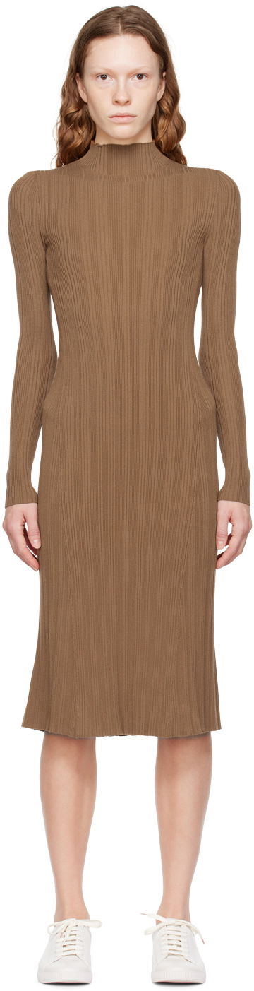 плаття BOSS Sharima Knit Midi Dress Коричневий | 50477147 10244208