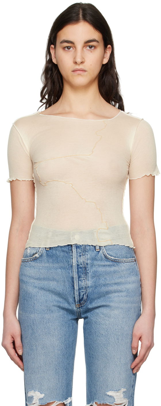 Безрукавка Baserange Gerrymandered T-Shirt білий | TOGE-CG-000