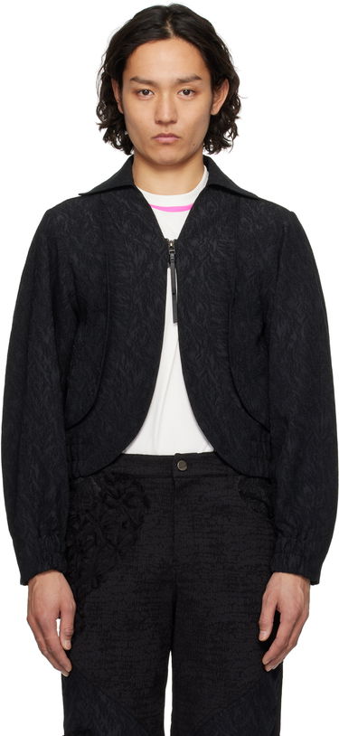 Куртка ADER ERROR ADER error Orbe Product. 19 Cropped Jacket чорний | BO01SSJK0801BK, 0