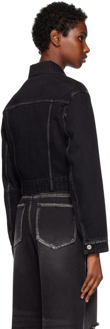 Куртка We11done We11done V-Line Denim Jacket чорний | WD-DJ3-22-330-W-BK, 2