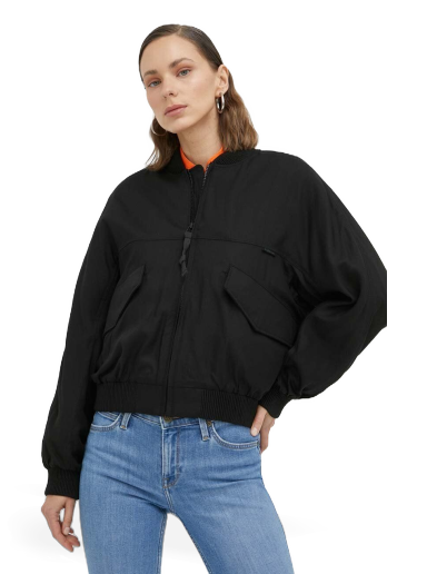 Куртка бомбер G-Star Raw ® Everyday Bomber Overshirt чорний | D23018.D297