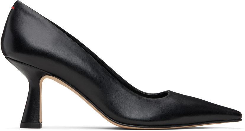 Ювелірні вироби Aeyde Aeyde Zandra Pointed Toe Leather Heels чорний | A11-PU-ISOSS75ST-223-800-007