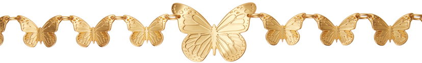 Кольє Blumarine Blumarine Butterfly Belt Металік | A344W048A