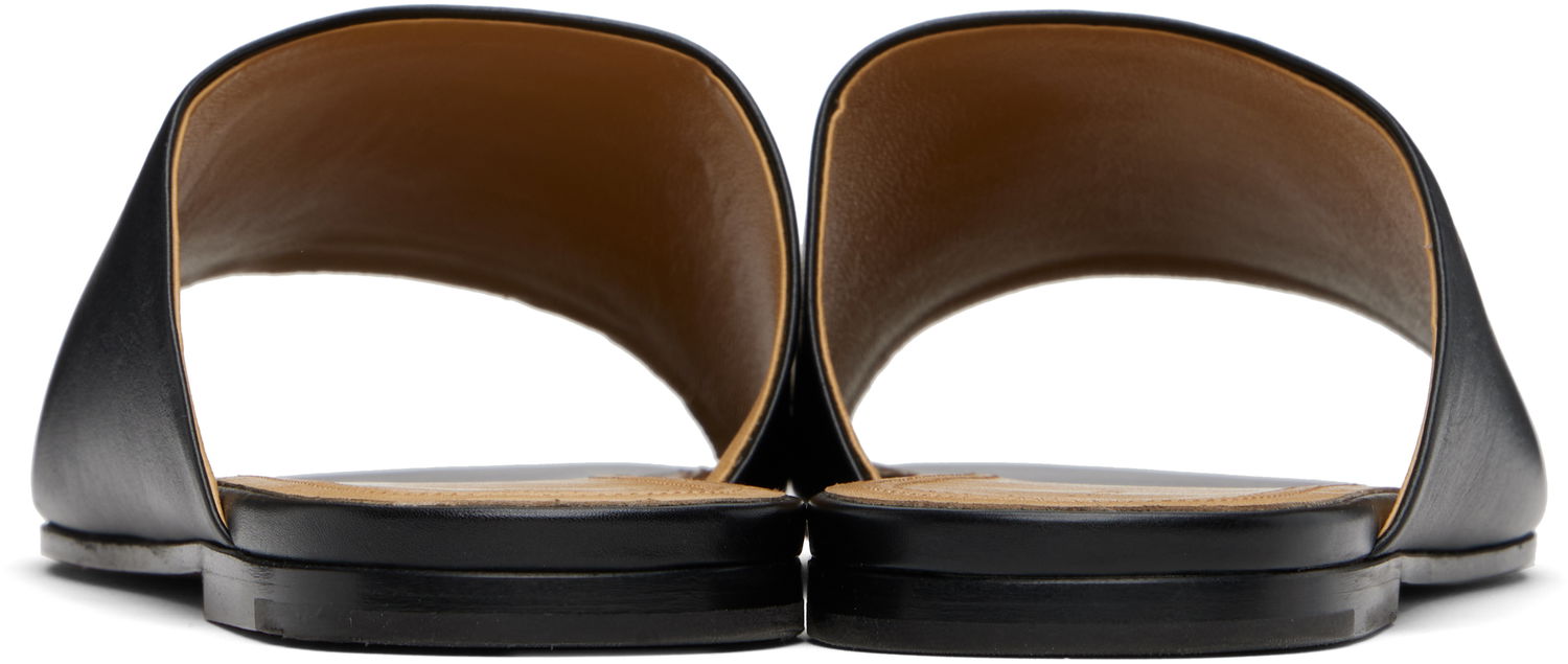 Аксесуари The Row The Row Signum Slipper Sandals чорний | F1629-L57A, 1