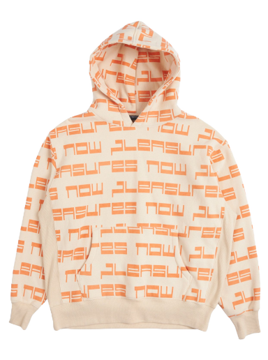 Світшоти Pleasures Tier Hoodie Ivory Помаранчевий | P23SP022-IVORY