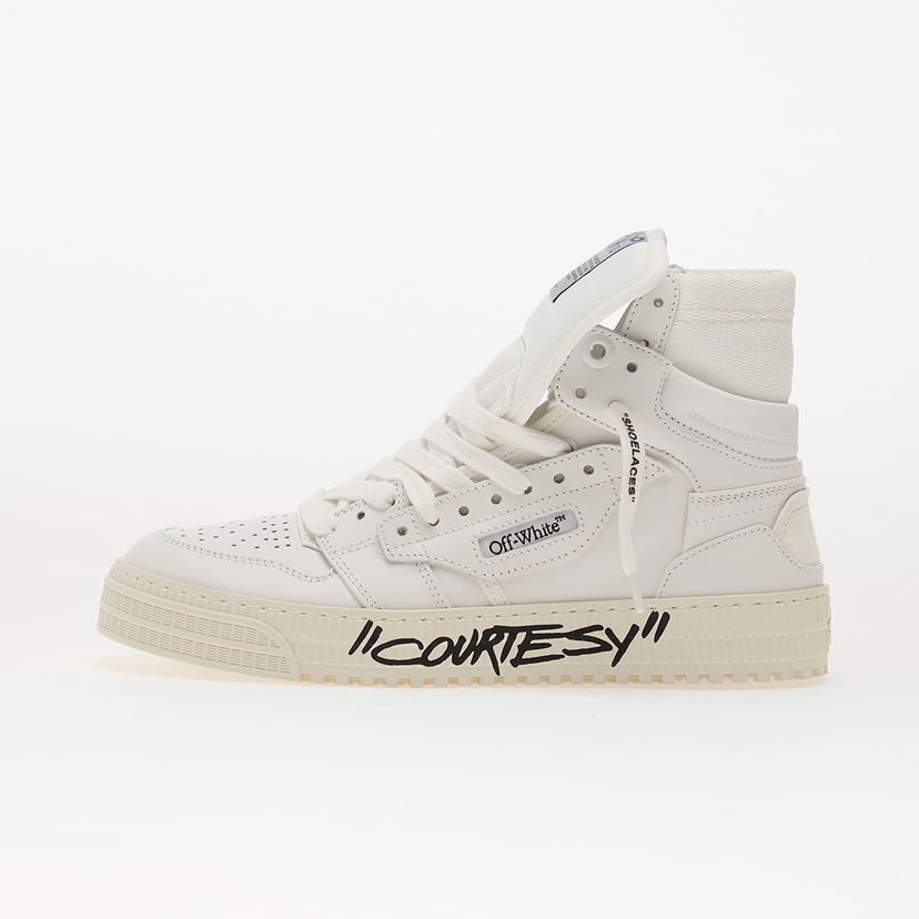 Кросівки та взуття Off-White 3.0 Off Court Courtesy White/ Black білий | OWIA112C99LEA0060110