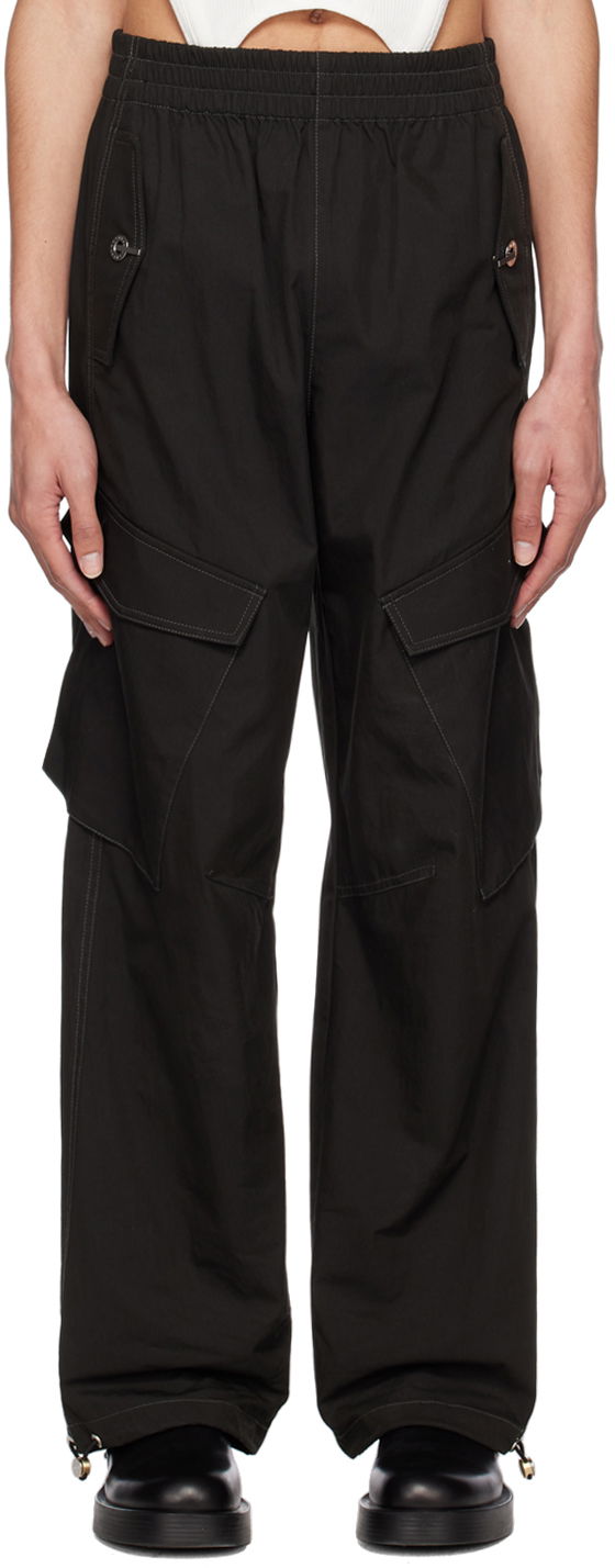 Штани карго Dion Lee Dion Lee Latch Cargo Pants чорний | C2101R23