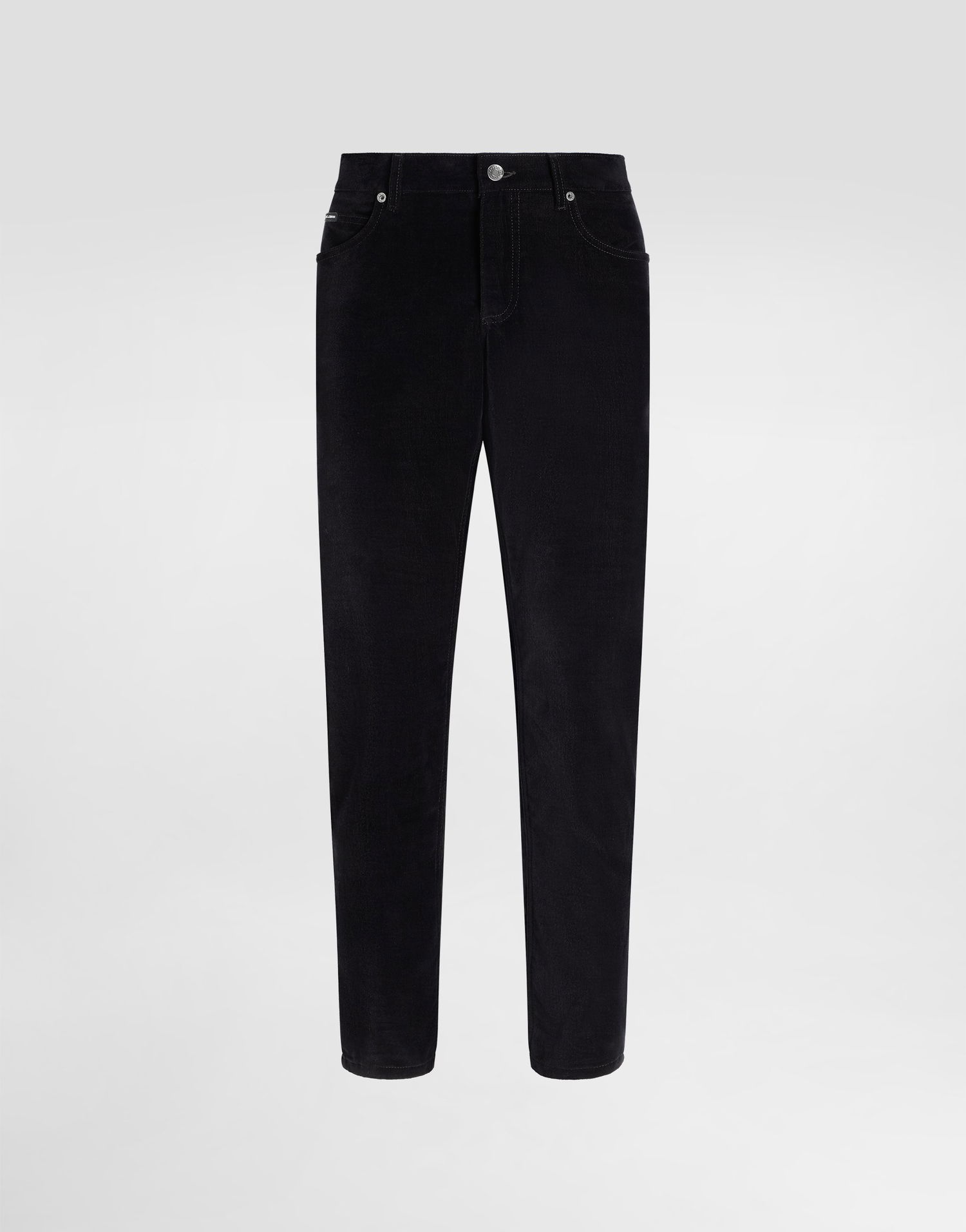 Штани Dolce & Gabbana Dolce & Gabbana Cotton And Cashmere Regular Trousers чорний | GYJCCTGJ589N0000, 0