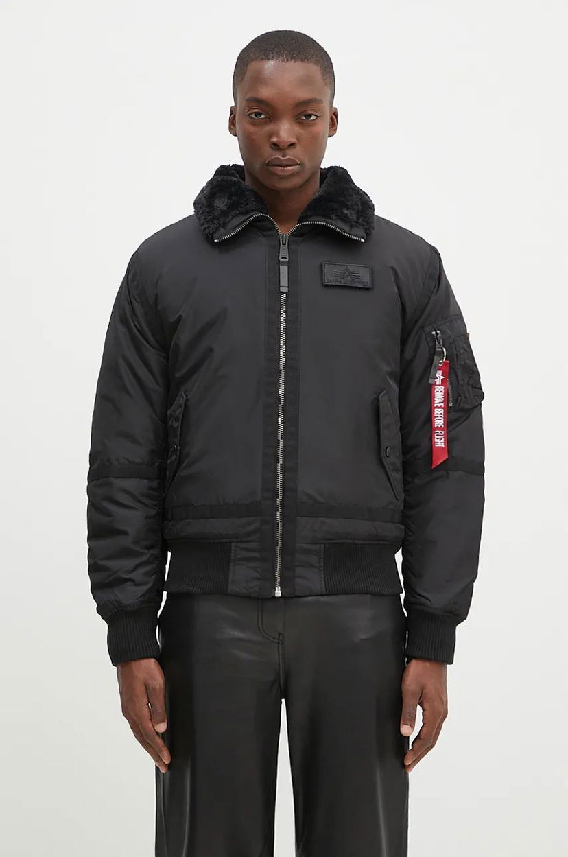 Куртка бомбер Alpha Industries B15-3 Bomber Jacket чорний | 198122