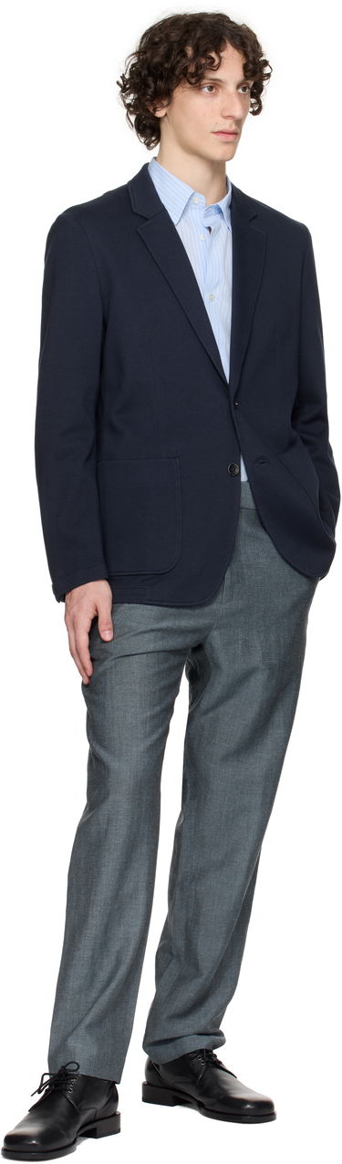 Куртка rag & bone Rag & Bone Butler Patch Pocket Blazer темно-синій | MBW25P4006PIML, 3