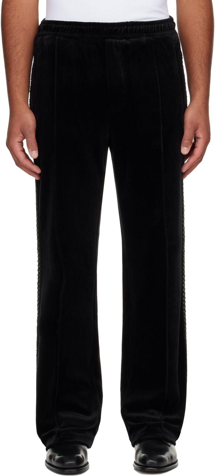 Спортивні штани Andersson Bell Velvet Track Pants чорний | apa854u