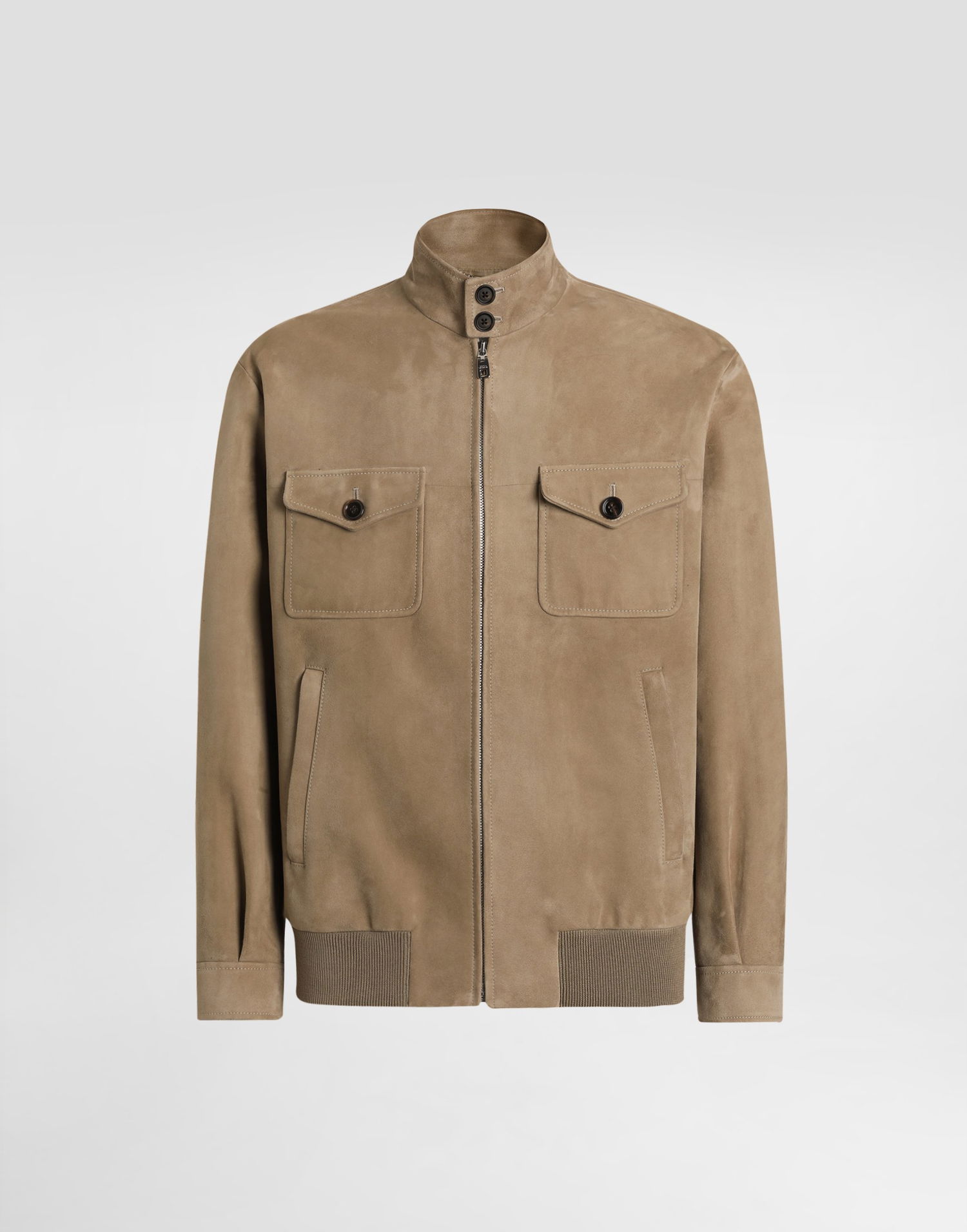 Куртка бомбер Dolce & Gabbana Dolce & Gabbana Suede Bomber Jacket 56 бежевий | G9BPBLHULW7M0453, 0