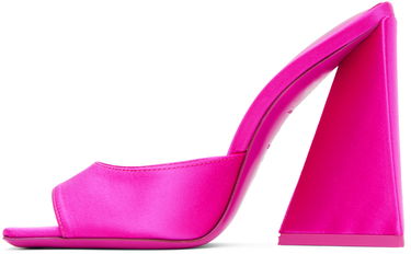 Одяг The Attico Attico Devon Satin Mules Рожевий | 232WS000 V007, 2