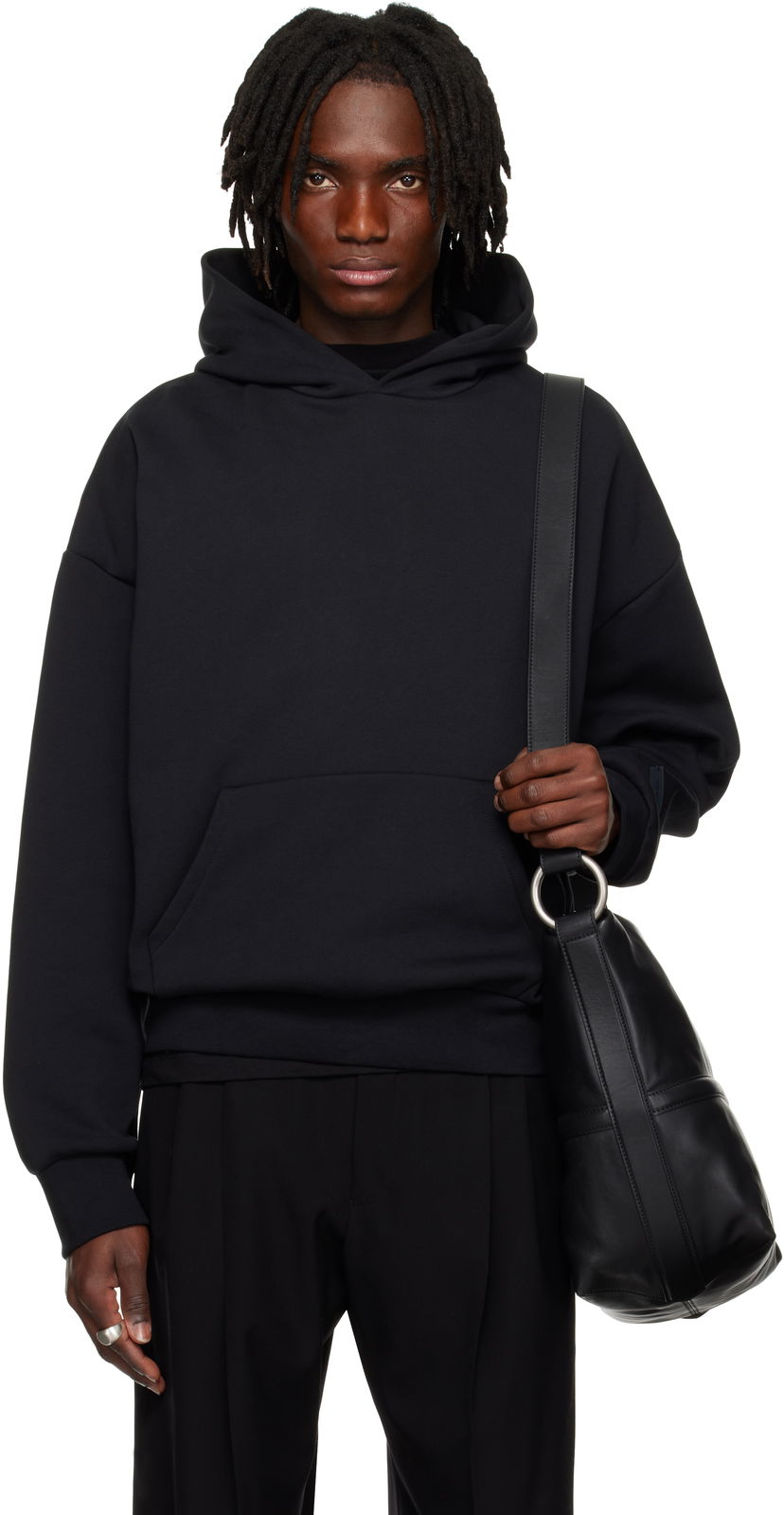 Світшоти Fear of God Fear of God ESSENTIALS Classic Hoodie чорний | 192AS252050F