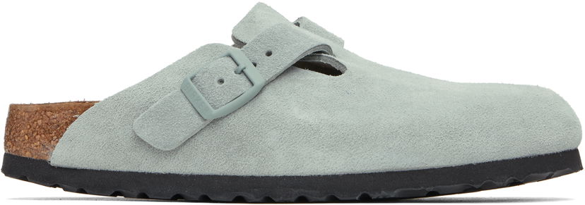Одяг Birkenstock Birkenstock Boston Soft Footbed Slip-on Loafers Сірий | 1029801