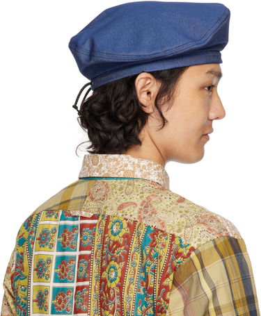 Берет Engineered Garments Engineered Garments Denim Beret Синій | 25S1H005, 2