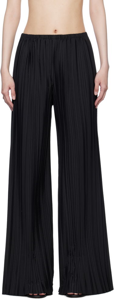 Штани The Row The Row Gala Pleated Wide-Leg Trousers чорний | 1766-W3520, 0