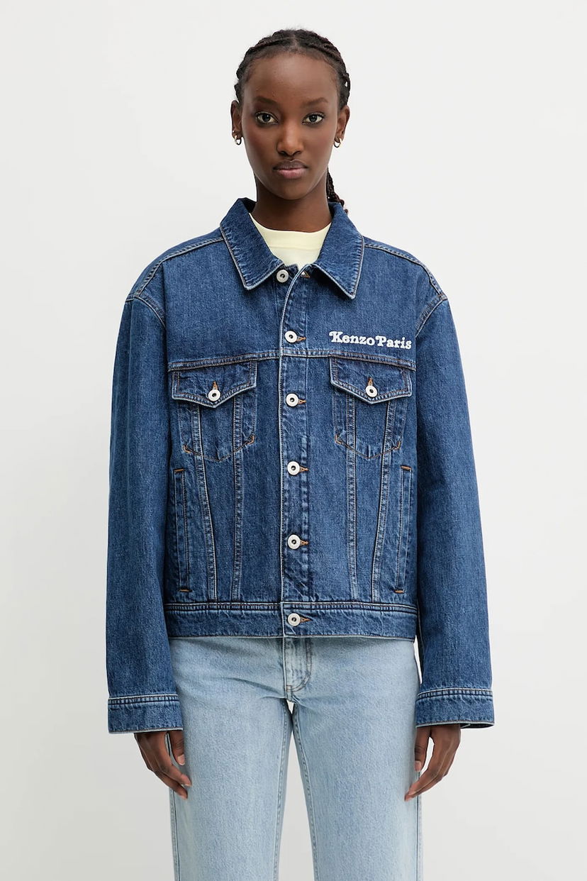 Куртка KENZO Kenzo Denim Jacket Синій | FF52DV2486B3.DS