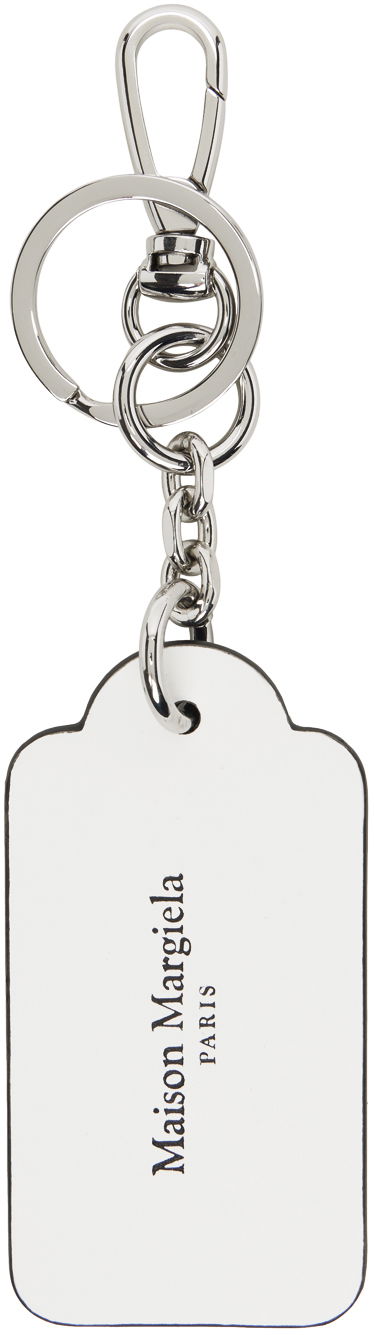 Брелоки Maison Margiela Tag Keychain білий | SA1UA0005 P6448