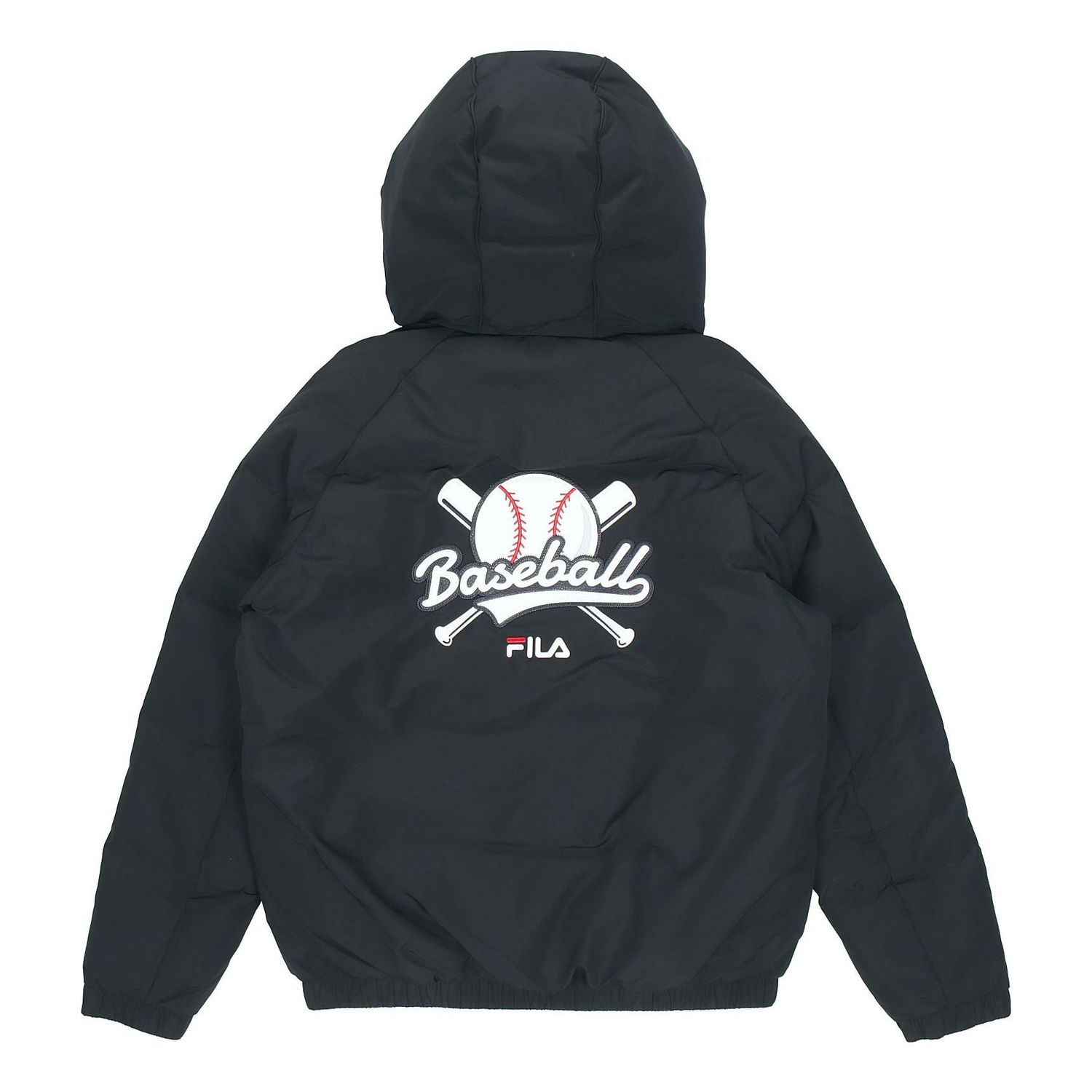 Пуховик FILA Fusion Logo Print Down Jacket чорний | T11M042902F-BK, 0