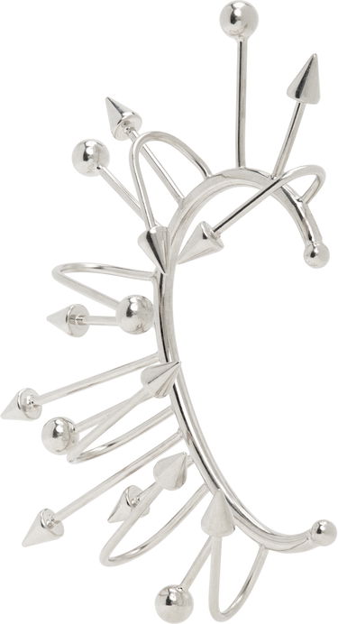 Сережки Jean Paul Gaultier Jean Paul Gaultier Multiple Spikes Single Ear Cuff Металік | 24/25-U-BO043-X053-91, 4