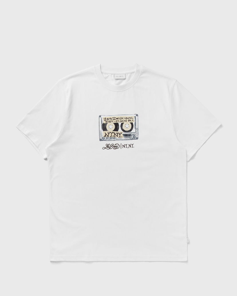 Футболка Les Deux Mix Tape Graphic T-Shirt білий | 1000737-201