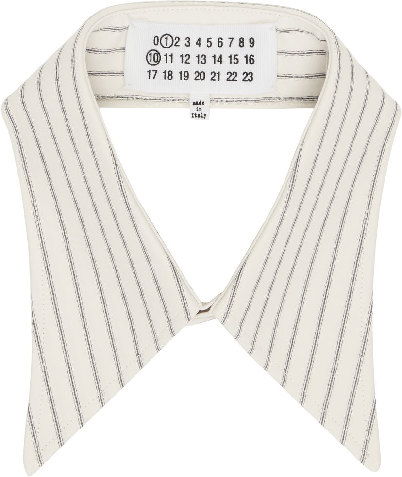 Сорочка Maison Margiela Maison Margiela Stripe Collar білий | S50FX0035 M35305