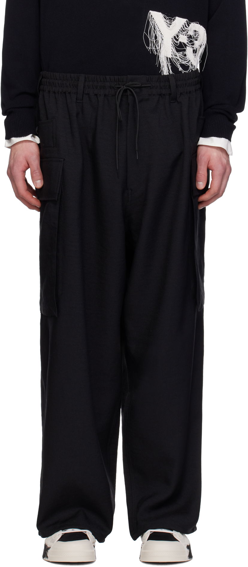 Штани карго Y-3 Y-3 Sport Uniform Cargo Pants чорний | JN4908
