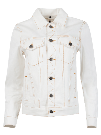 Куртка Palm Angels x The Webster Logo Degrade Denim Jacket білий | PWYE011G21DEN0010140