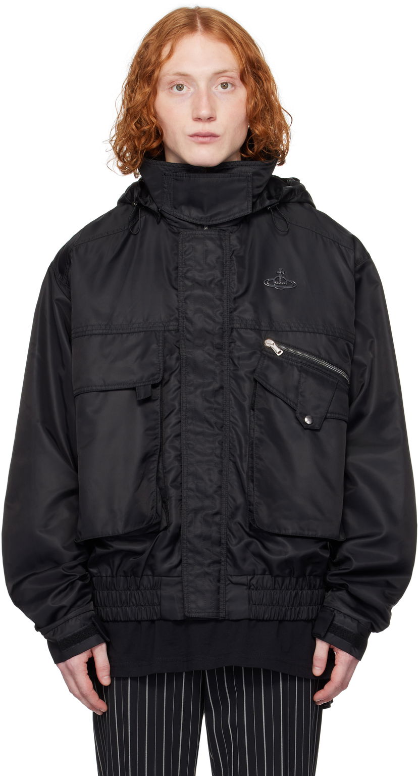 Вітровка Vivienne Westwood Vivienne Westwood Nevada Bomber Jacket чорний | 2203000I-W00YU-
