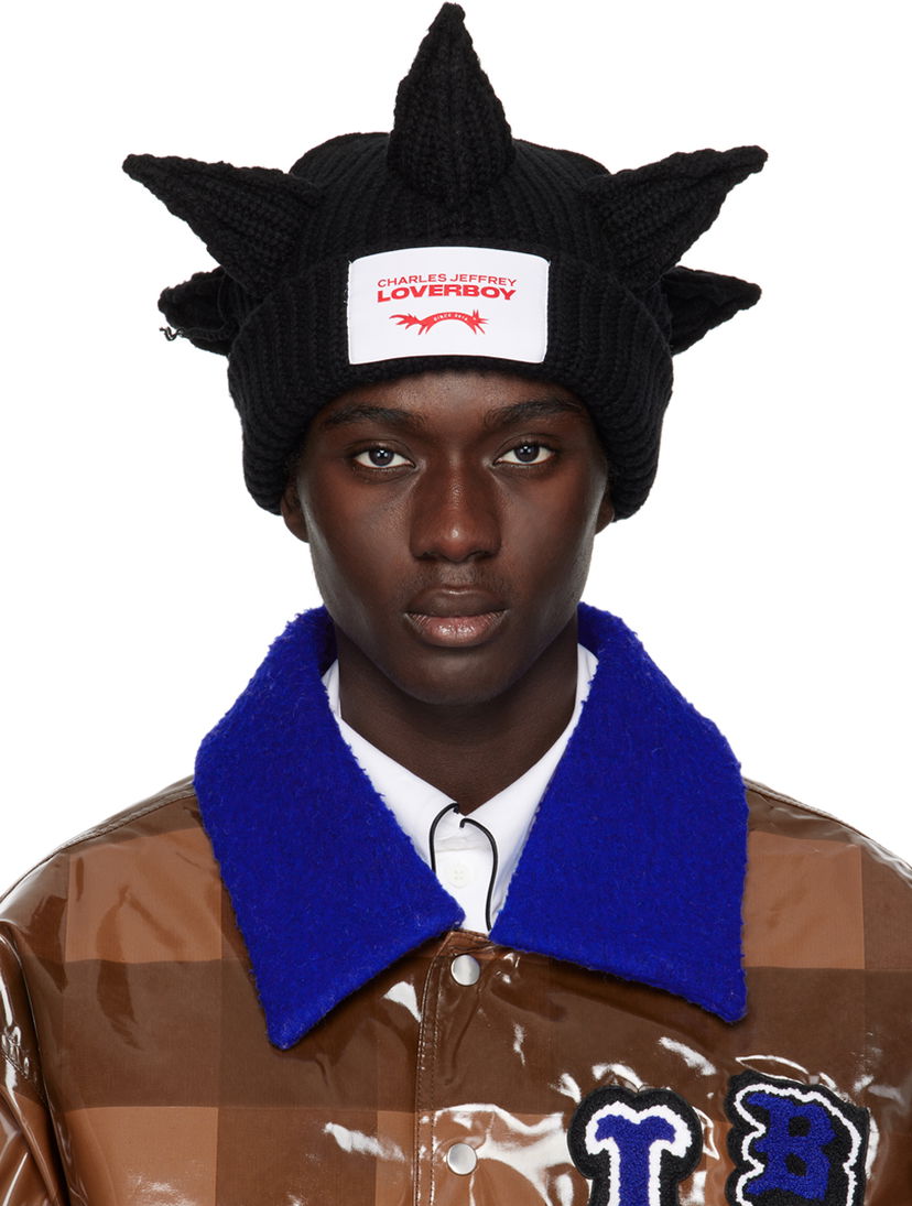 Шапка Charles Jeffrey Loverboy Berserker Beanie чорний | 43130101