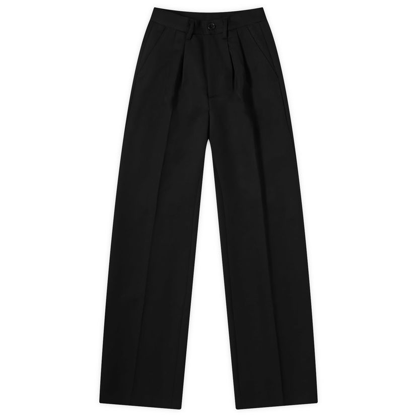 Штани Anine Bing Carrie Black Wide Leg Pants чорний | A-03-3269-000C