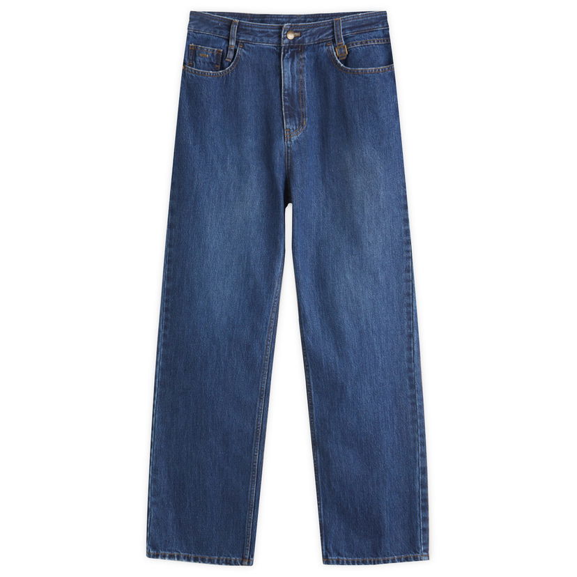 Джинси WOOYOUNGMI Wooyoungmi Wide Leg Jeans Size IT 46 Синій | W251PT21-998L