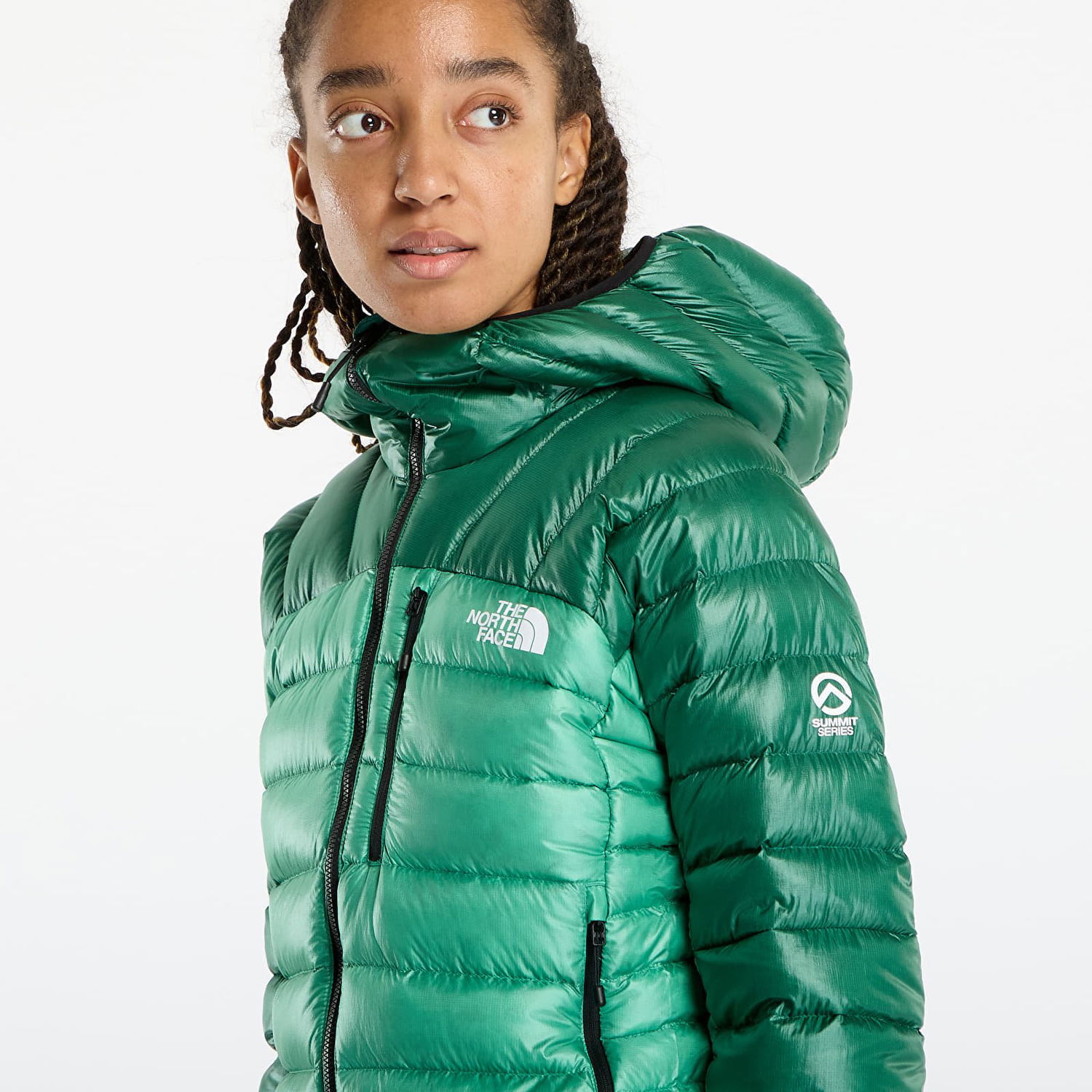Пуховик The North Face Summit Breithorn Hooded Down Jacket Зелений | NF0A8805E271, 1