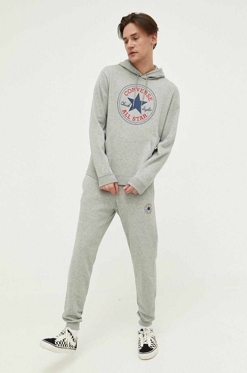 Світшоти Converse Core Graphic Pullover Hoodie Сірий | 10025469.A03, 0