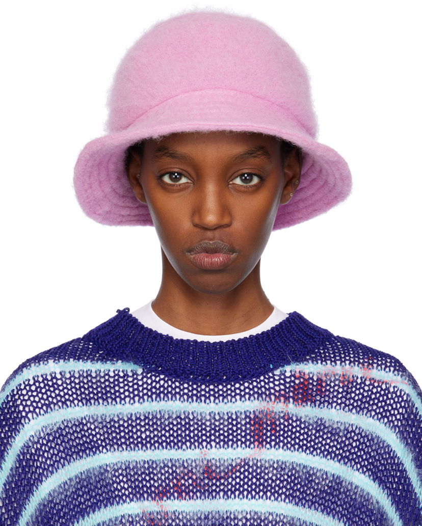 Капелюх Marni SSENSE x Furry Bucket Hat Рожевий | CLZC0090U1 UTW918
