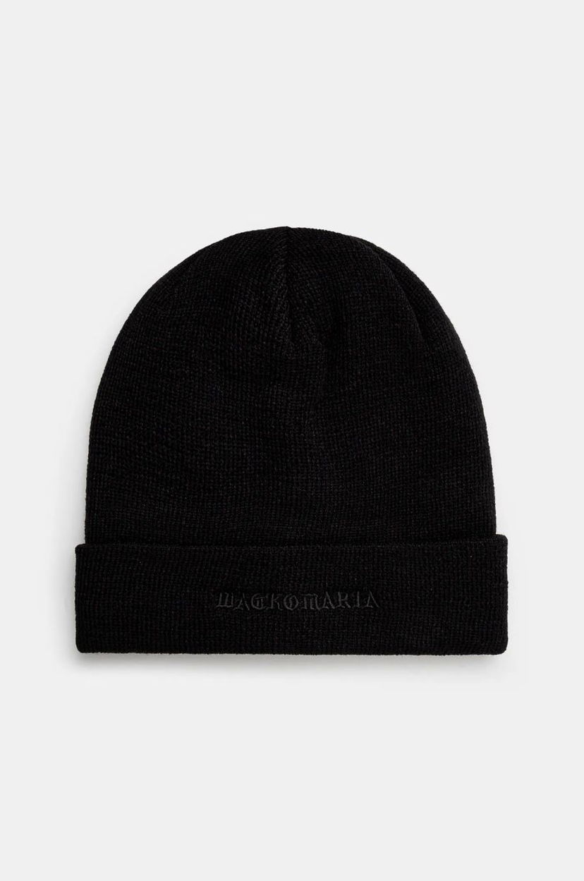 Шапка WACKO MARIA Knit Watch Cap чорний | 24FW.WMA.CP05